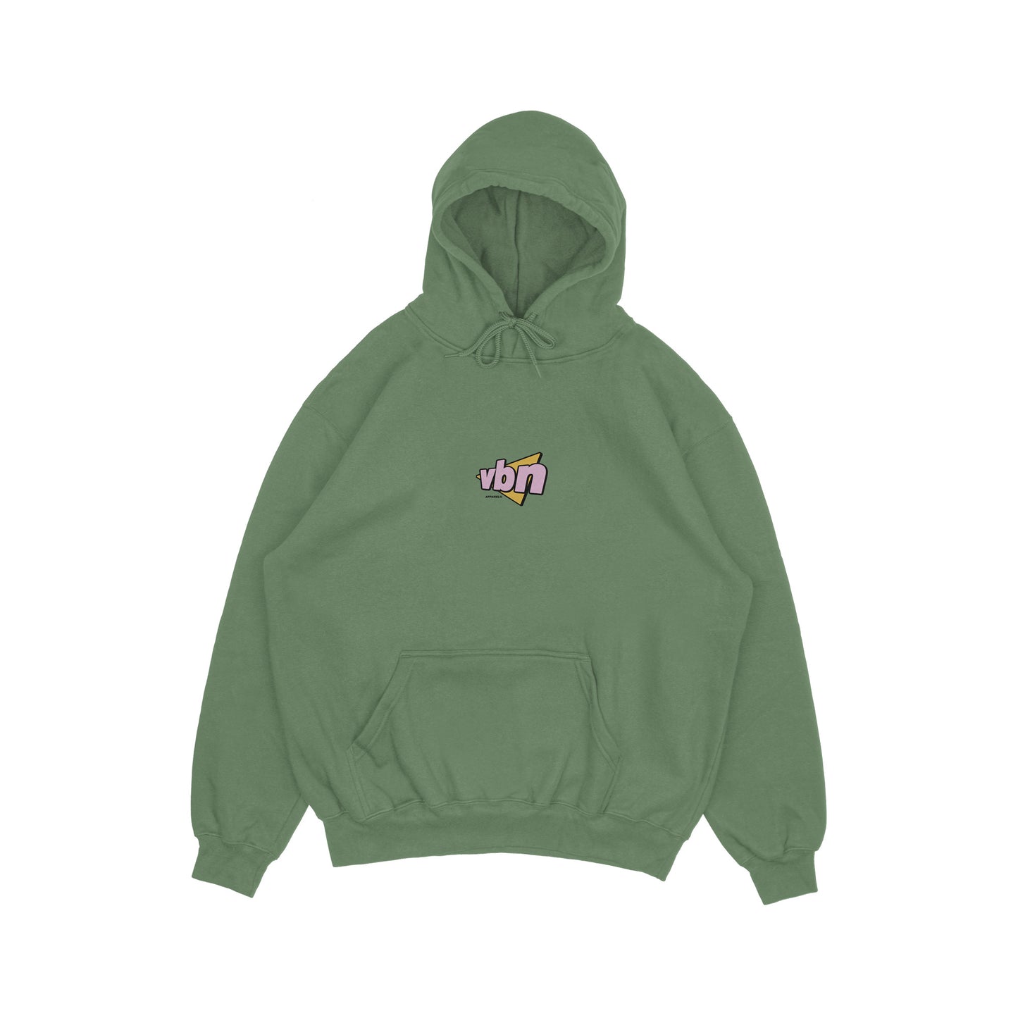 "Military Green" Vibin' Apparel Hoodie